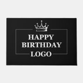 Geschenkidee, Personalisierte Geburtstagsvorlage Fußmatte (Vorderseite)