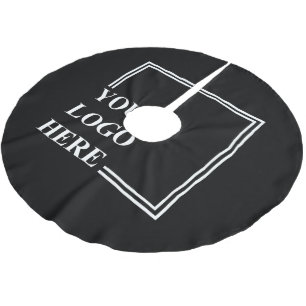 Geschenkidee, Personalisierte Vorlage zum Geburtst Polyester Weihnachtsbaumdecke