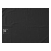 Geschenkidee, Personalisierte Vorlage zum Geburtst Tischdecke (Vorderseite (Horizontal))