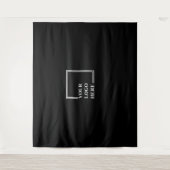 Geschenkidee, Personalisierte Vorlage zum Geburtst Wandteppich (Vorderseite)