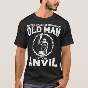 Geschenkidee Schmieden für Männer Schmied Amboss T T-Shirt
