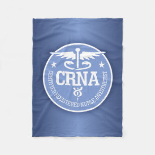Geschenkideen des Caduceus CRNA Fleecedecke