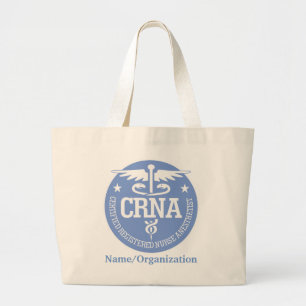 Geschenkideen des Caduceus CRNA Jumbo Stoffbeutel