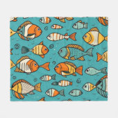 Geschenkideen Fleecedecke (Vorderseite (Horizontal))