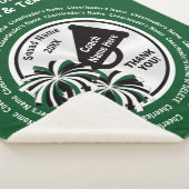 Geschenkideen für Cheftrainer, grün, weiß, schwarz Sherpadecke (3/4)