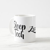 Geschenkideen für den Technologen Sleep Tech Tasse (Vorderseite Links)