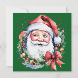 Geschenkideen für den Weihnachtsmann Feiertagskarte