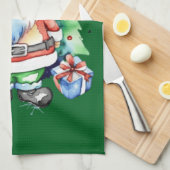 Geschenkideen für den Weihnachtsmann Geschirrtuch (Viertel Falte)