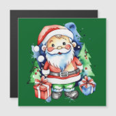 Geschenkideen für den Weihnachtsmann Magneteinladung (Vorne/Hinten)