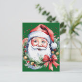 Geschenkideen für den Weihnachtsmann Postkarte (Stehend Vorderseite)