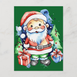 Geschenkideen für den Weihnachtsmann Postkarte