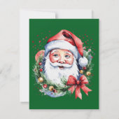 Geschenkideen für den Weihnachtsmann RSVP Karte (Rückseite)