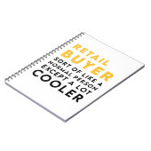 Geschenkideen für Frauen oder Männer Käufer im Ein Notizblock (Linke Seite)