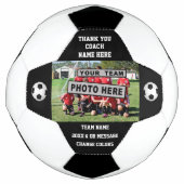 Geschenkideen für Fußball-Coach, nach Maß Fußball (Vorderseite)