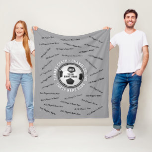 Geschenkideen für Fußballtrainer zum Saisonende Fleecedecke