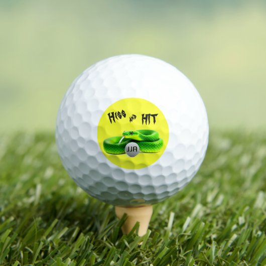 Geschenkideen für Golfer - Zischende Schlange Golfball (Insitu T-Shirt)