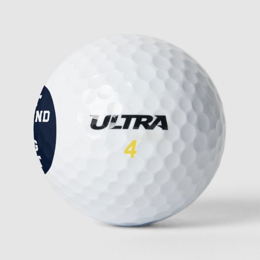 Geschenkideen für Husband Golfball (Logo)