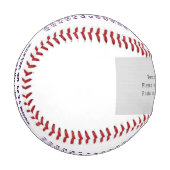 Geschenkideen für Nachtbaseball-Spieler, Baseball (Vorderseite Links)