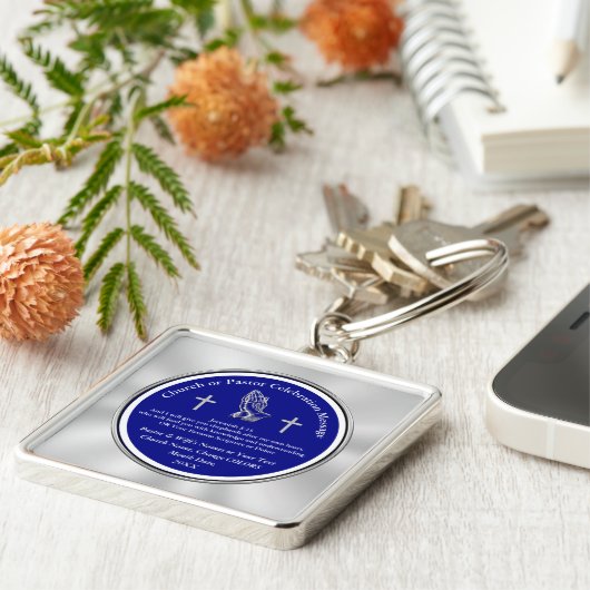 Geschenkideen für personalisierte Pastor Schlüsselanhänger (Seite)