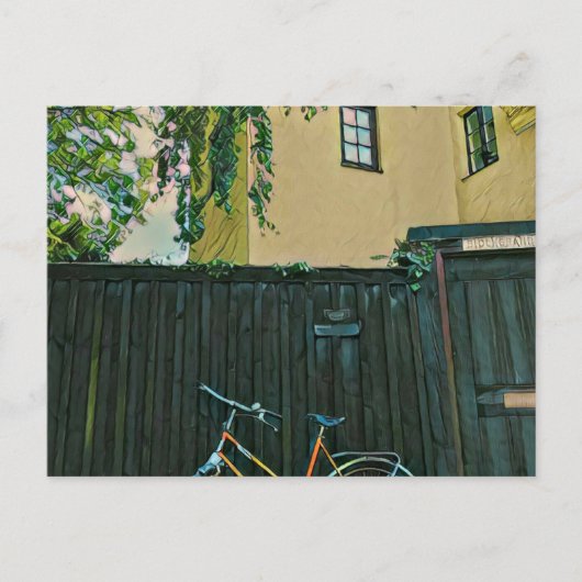 Geschenkideen für Radfahrer Postkarte (Vorderseite)