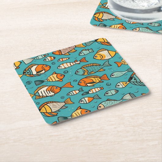 Geschenkideen Rechteckiger Pappuntersetzer (angewinkelt)