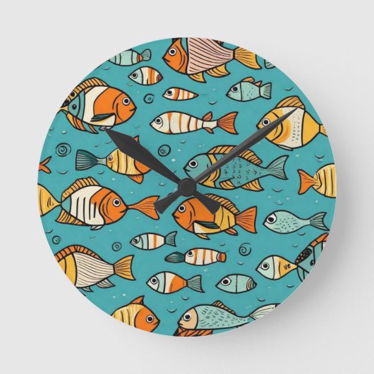 Geschenkideen Runde Wanduhr (Vorderseite)