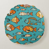 Geschenkideen Rundes Kissen (Vorderseite)