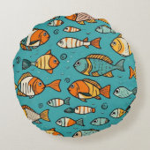 Geschenkideen Rundes Kissen (Rückseite)