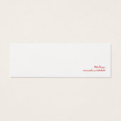 Geschenkkarte (Rückseite)