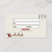 Geschenkkarte $100 visitenkarte (Rückseite)