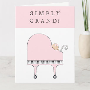 Geschenkkarte für Baby Mädchen Karte