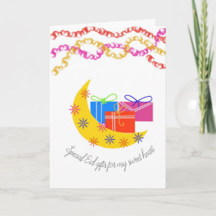 Geschenkkarte für besondere Anlässe Feiertagskarte