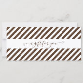 Geschenkkarte für das Fußballstadion (Rückseite)