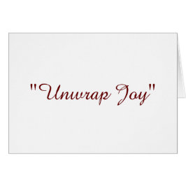 Geschenkkarte für das neue Jahr: Ein Neubeginn