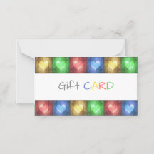 Geschenkkarte für den rustikalen Valentinstag