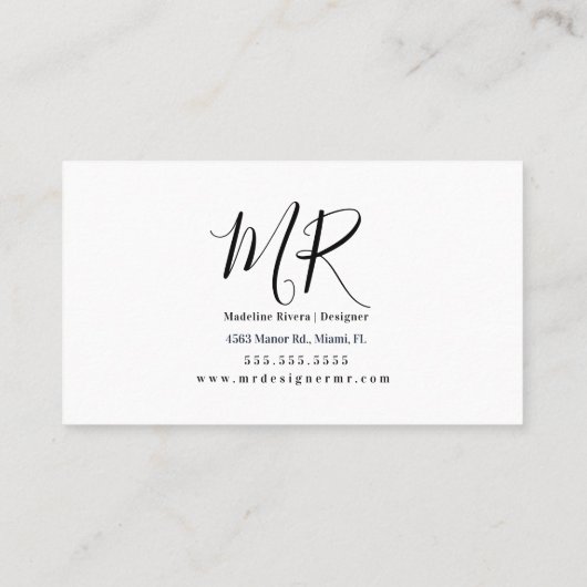 Geschenkkarte für den schönen, feinen Blumendesign Visitenkarte (Rückseite)