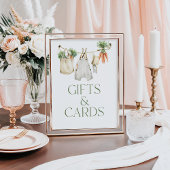 Geschenkkarte für die lokale Landwirtschaft Poster