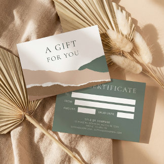 Geschenkkarte für Elegante Gebirgskante