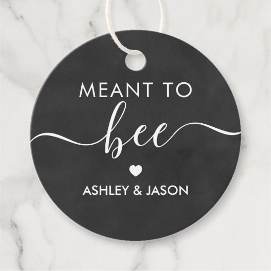 Geschenkkarte für Honig, Hochzeitskarte Geschenkanhänger (Vorderseite)