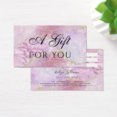 Geschenkkarte für Imitate mit bleibendem Effekt (Schreibtisch)