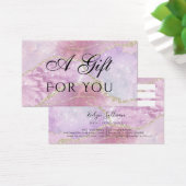 Geschenkkarte für Imitate mit bleibendem Effekt (Schreibtisch)