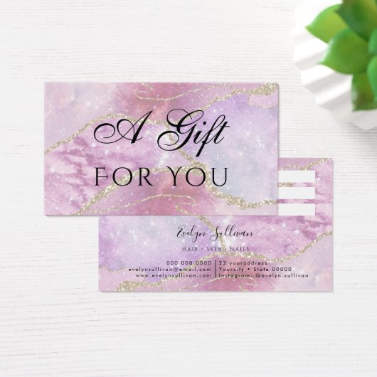 Geschenkkarte für Imitate mit bleibendem Effekt (Schreibtisch)