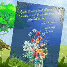 Geschenkkarte für Lehrer