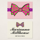 Geschenkkarte für Ribbons und Bows - SRF (Vorne & Hinten)