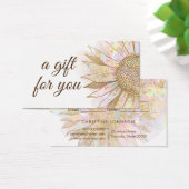 Geschenkkarte für Sonnenblumen (Schreibtisch)