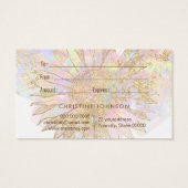 Geschenkkarte für Sonnenblumen (Rückseite)