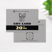 Geschenkkarte für Unternehmen (Schreibtisch)