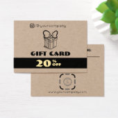 Geschenkkarte für Unternehmen (Schreibtisch)