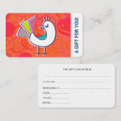 Geschenkkarte, Geschenkgutschein, D2-052115 Rabattkarte (Vorne/Hinten)