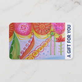 Geschenkkarte, Geschenkgutschein, D4-052115 Rabattkarte